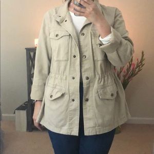 Women's GAP Beige Utility Jacket